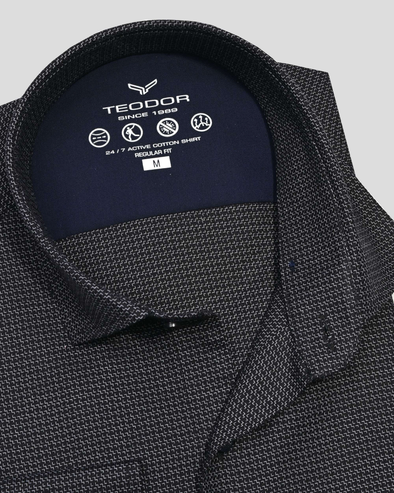 CAMASA NEAGRA PRINT GEOMETRIC 240235045050-2 06