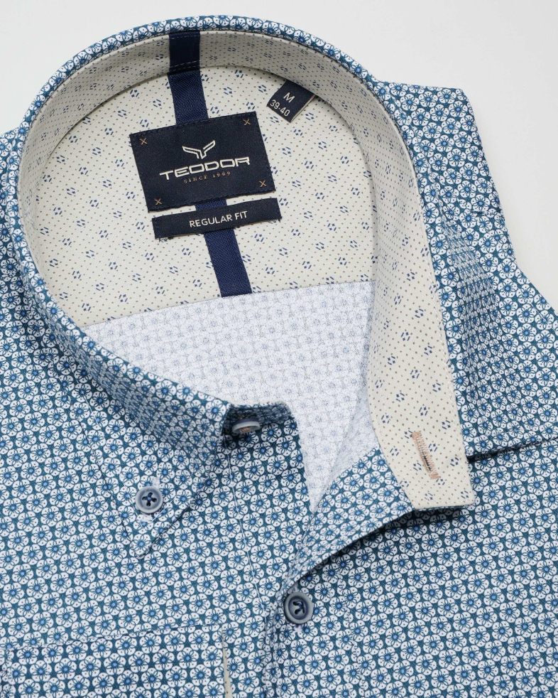 CAMASA VERDE PRINT GEOMETRIC 240235045052-1 06