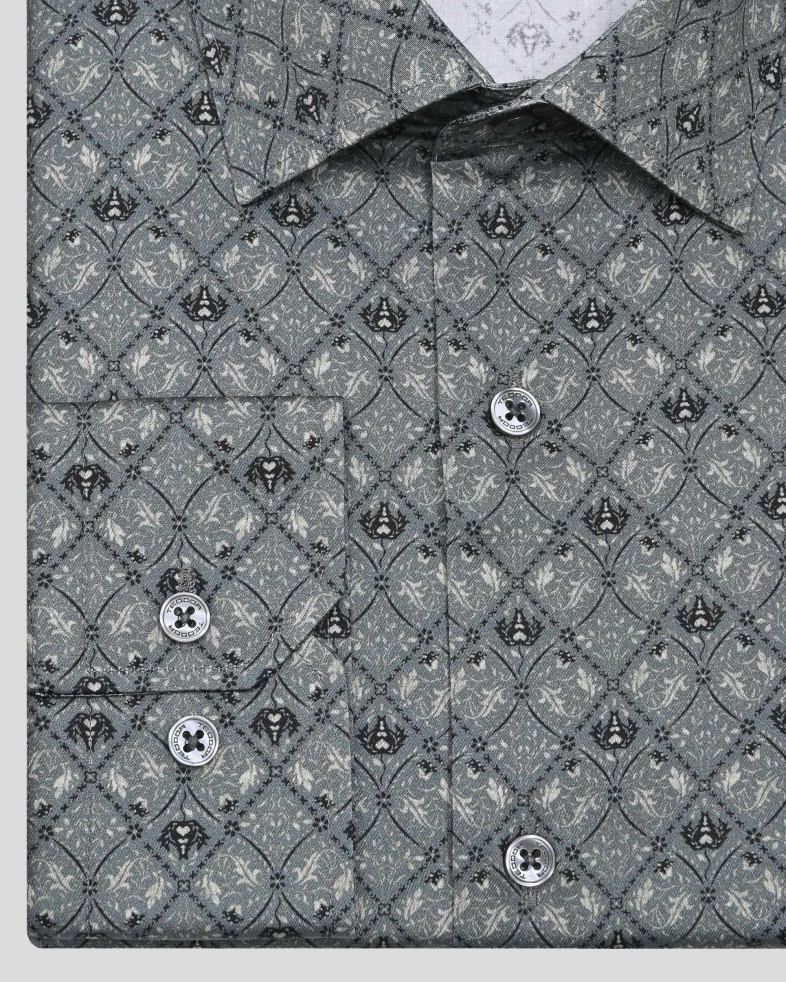 CAMASA SLIM GRI  PRINT GEOMETRIC 250135045073-3 05