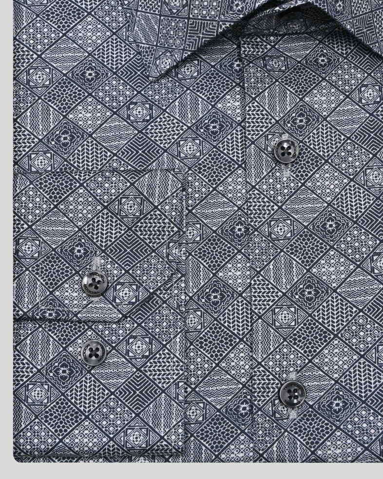 CAMASA SLIM MULTICOLOR PRINT GEOMETRIC 250135045073-5 05