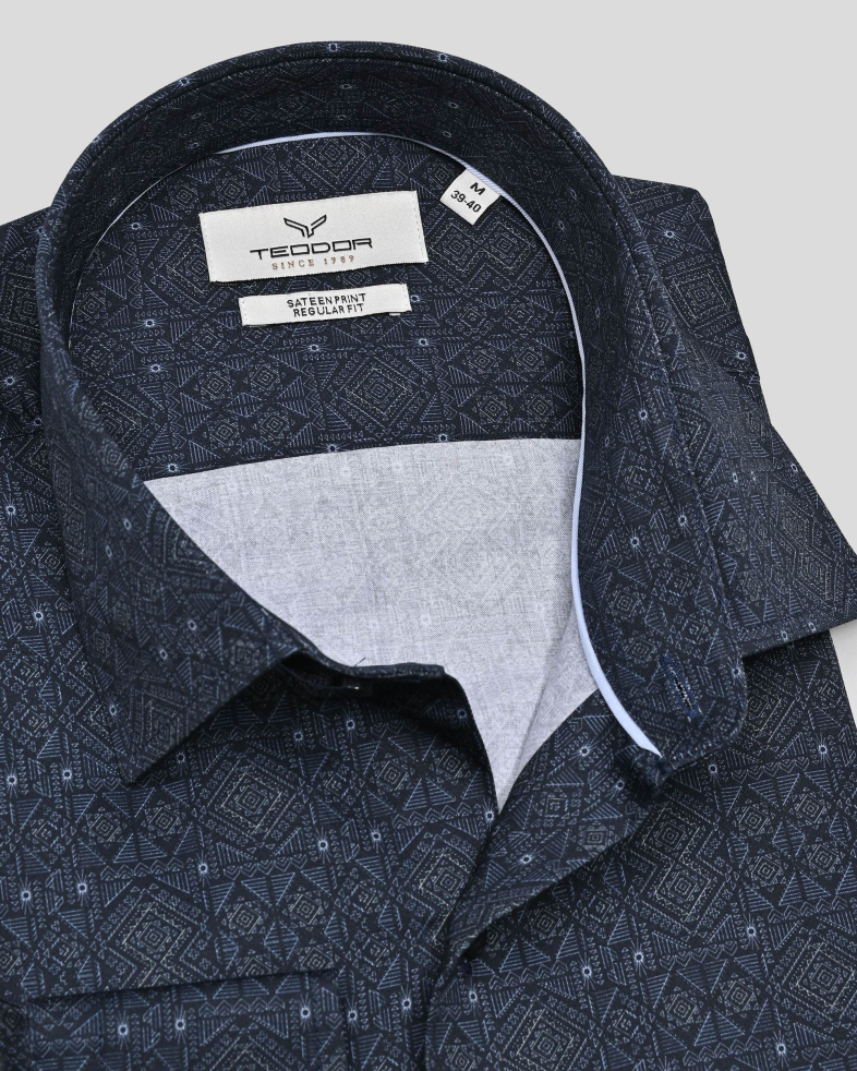 CAMASA SLIM BLEUMARIN PRINT GEOMETRIC 250135045074-1 06