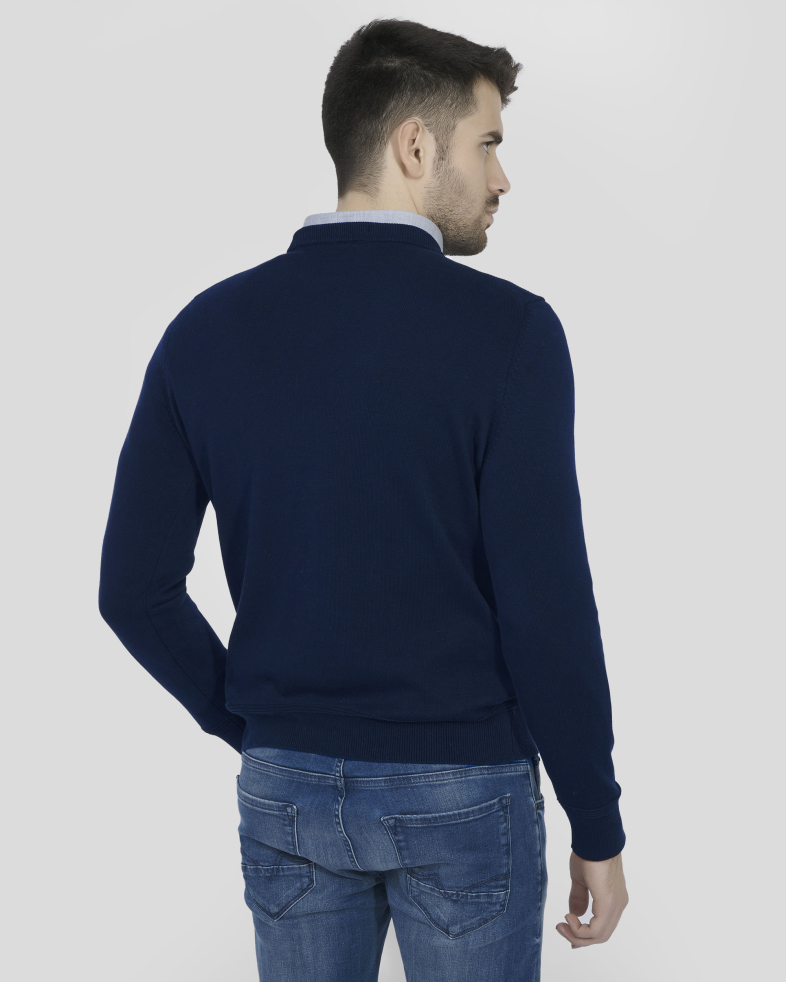 PULOVER BLEUMARIN GULER ROTUND 240208055363-2 09