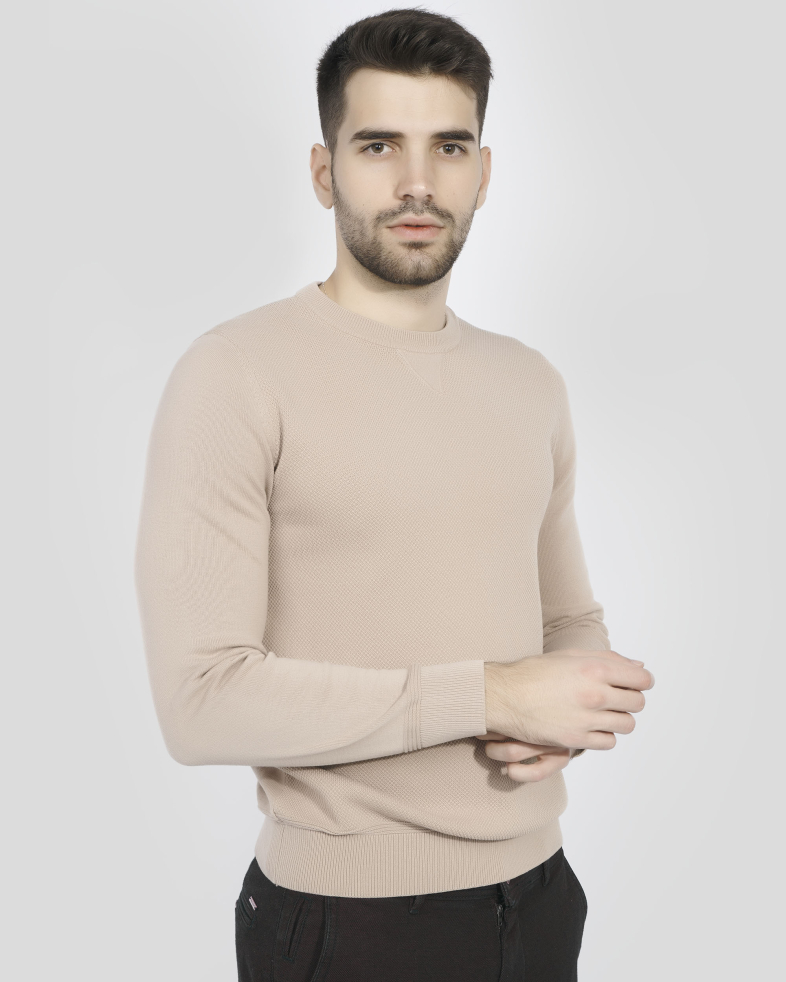 PULOVER BEJ GULER ROTUND 240208055363-4 03