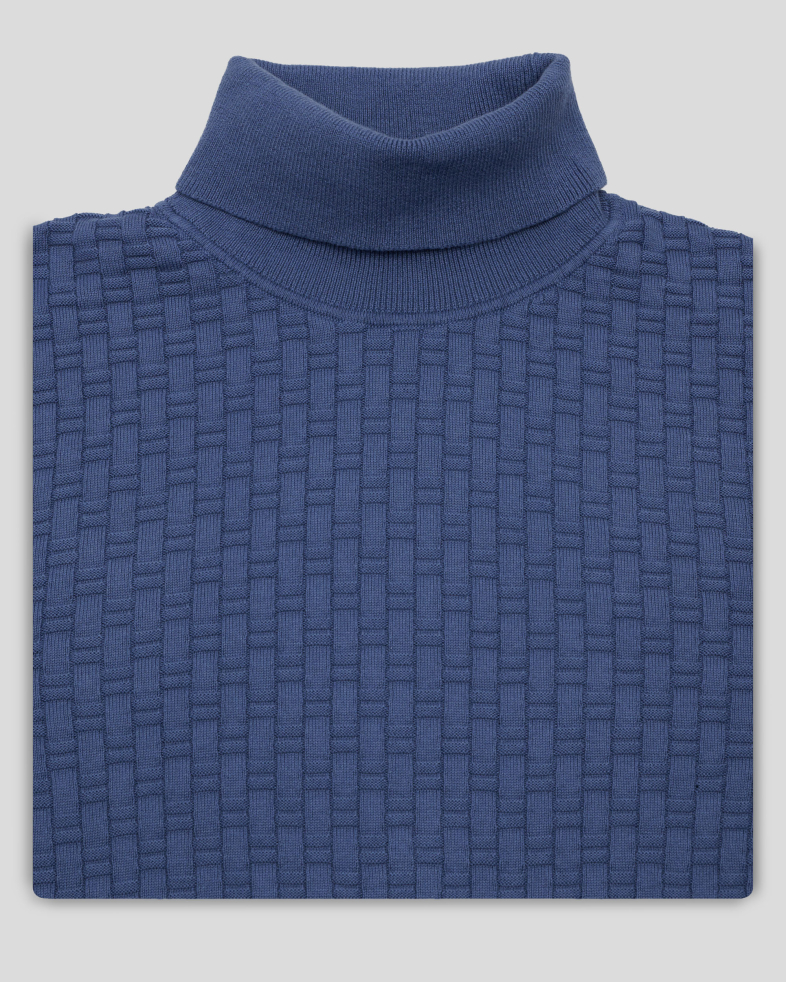 PULOVER ALBASTRU GULER POLO 240208055366-2 06