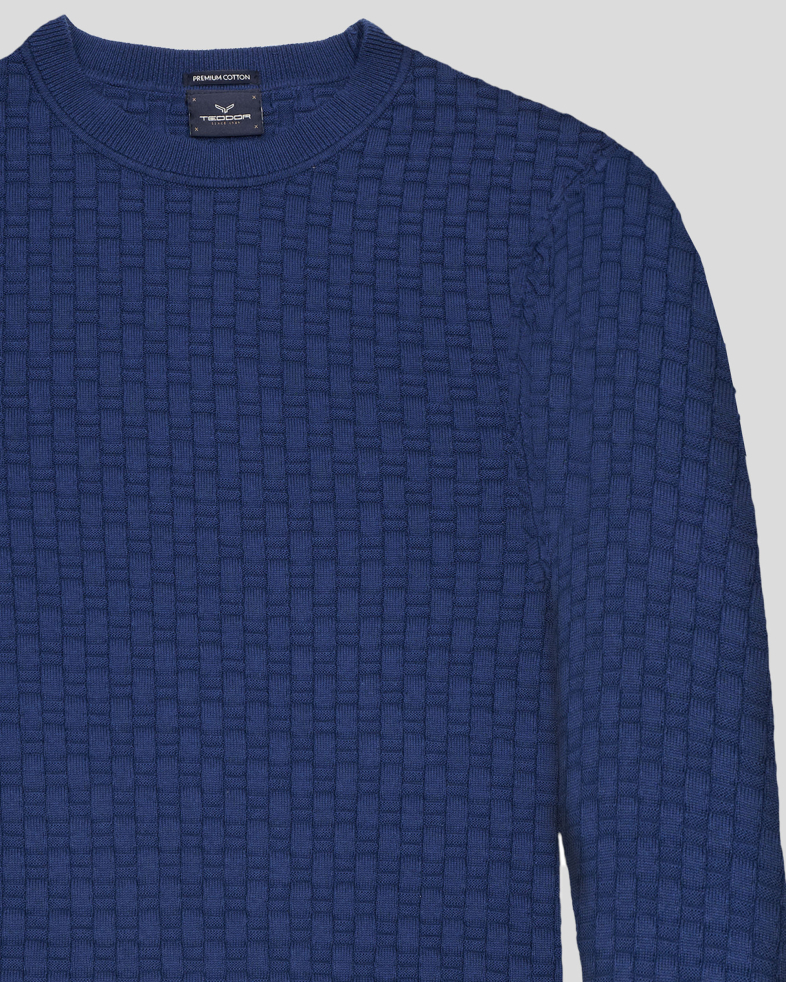 PULOVER BLEUMARIN GULER ROTUND 240208055367-2 05