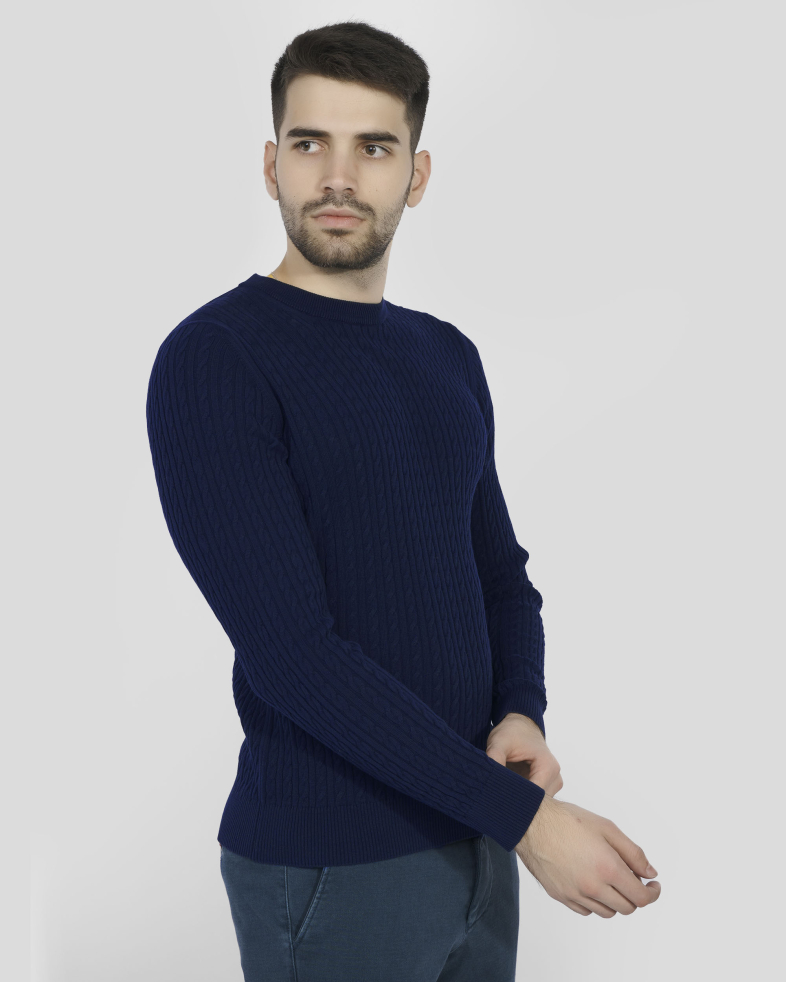 PULOVER BLEUMARIN GULER ROTUND 240208055370-1 03