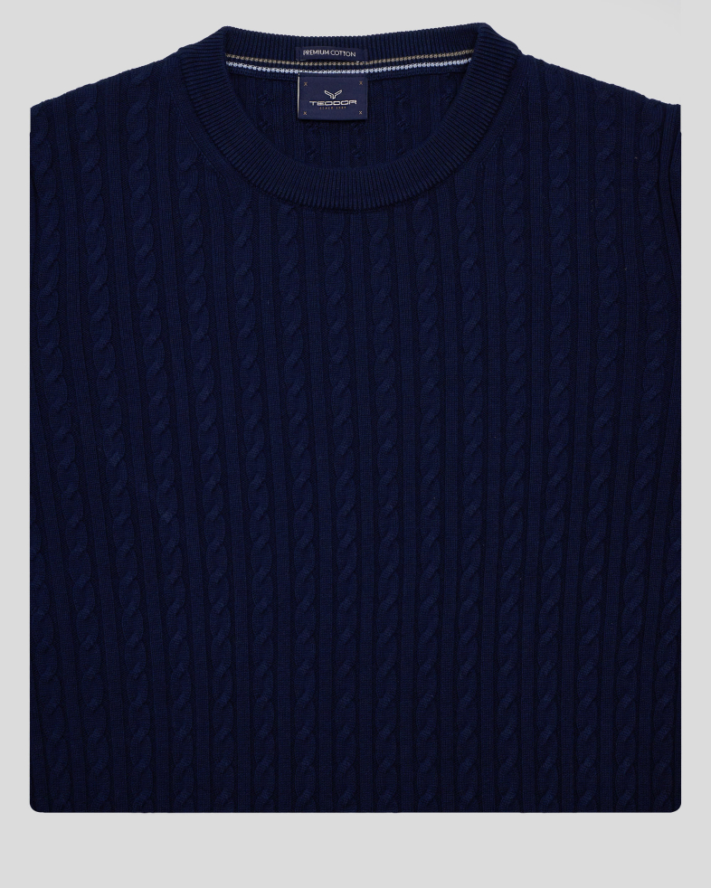 PULOVER BLEUMARIN GULER ROTUND 240208055370-1 07