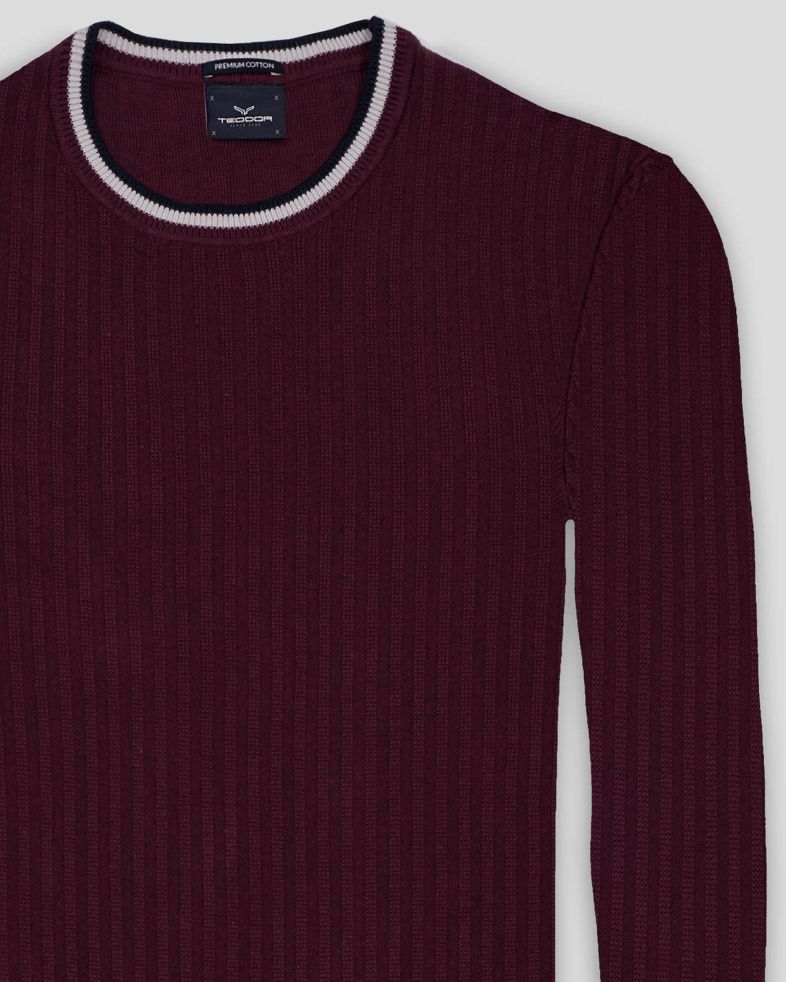 PULOVER BORDO 240208055371-4 06