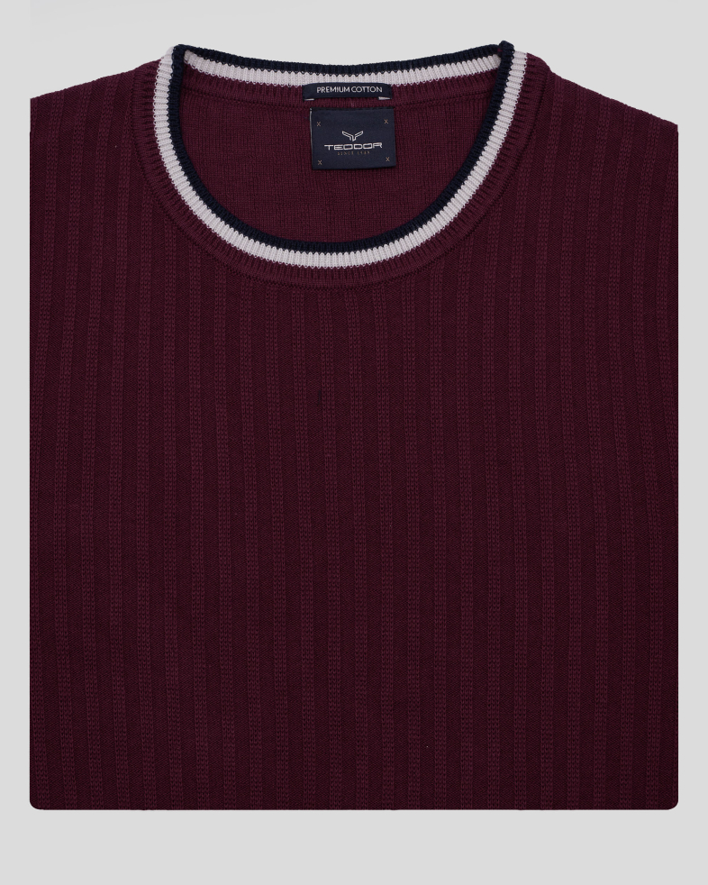 PULOVER BORDO 240208055371-4 07