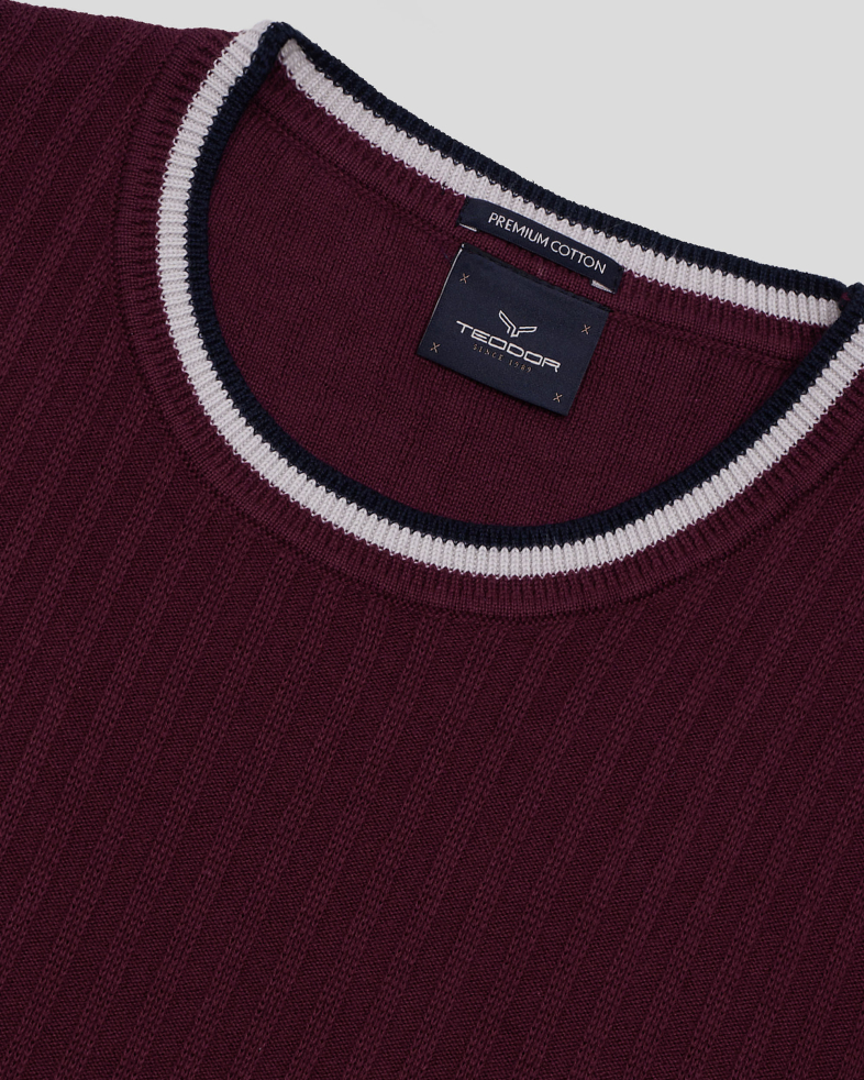 PULOVER BORDO 240208055371-4 08