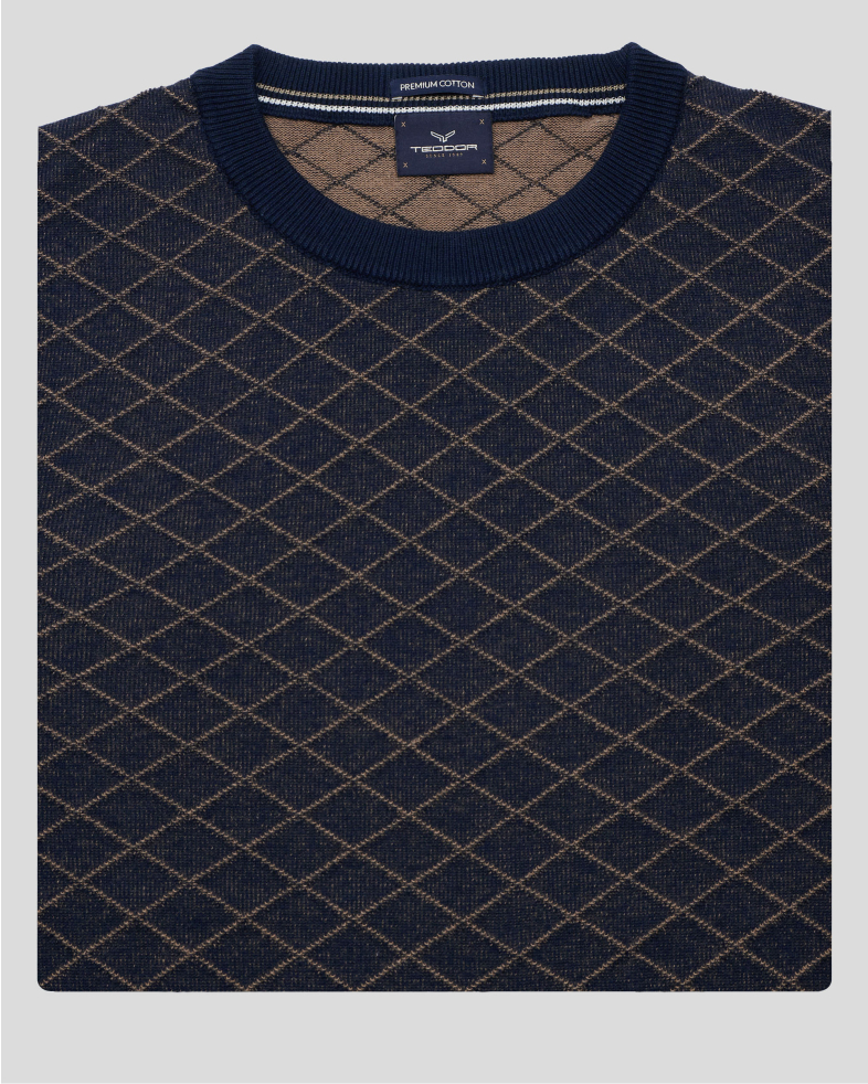 PULOVER BLEUMARIN GULER ROTUND 240208055374-2 08