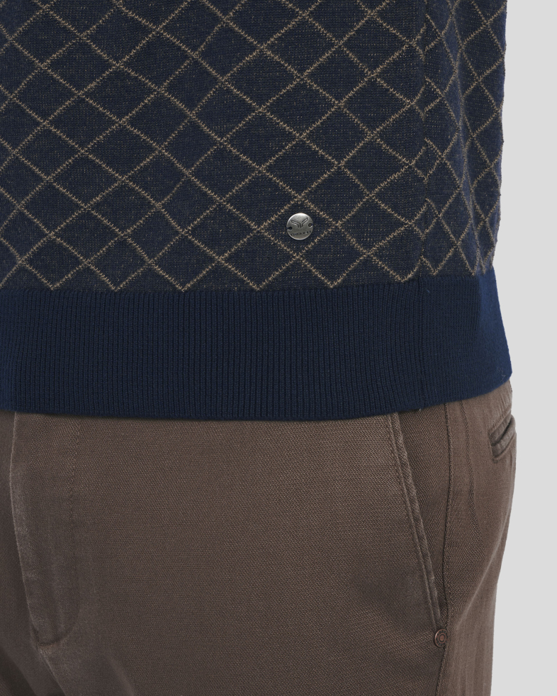 PULOVER BLEUMARIN GULER ROTUND 240208055374-2 05