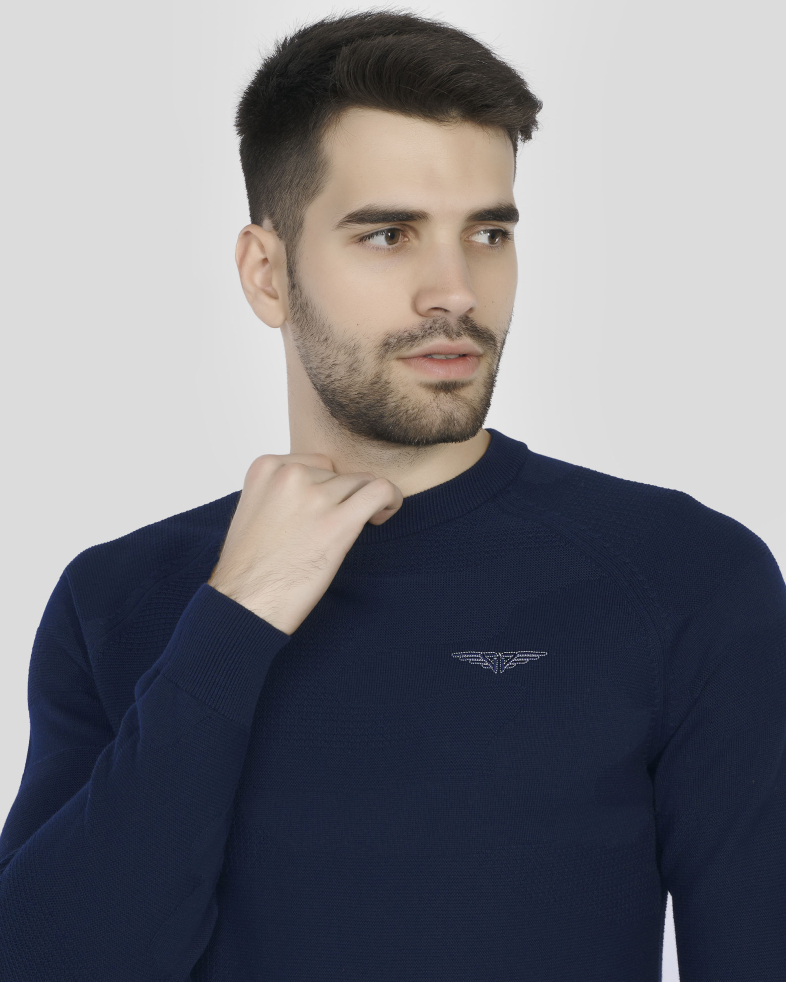 PULOVER BLEUMARIN GULER ROTUND 240208055377-1 04