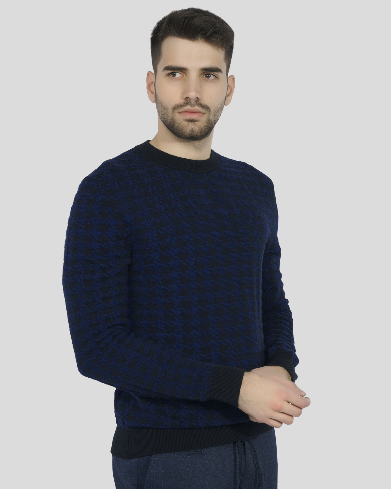 PULOVER NEGRU GUPER ROTUND 240208055378-2 03