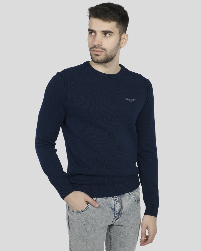 PULOVER BLEUMARIN GULER ROTUND 240208055379-1 03