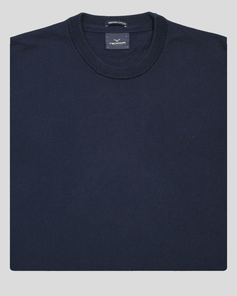 PULOVER BLEUMARIN GULER ROTUND 250108055390-2 07