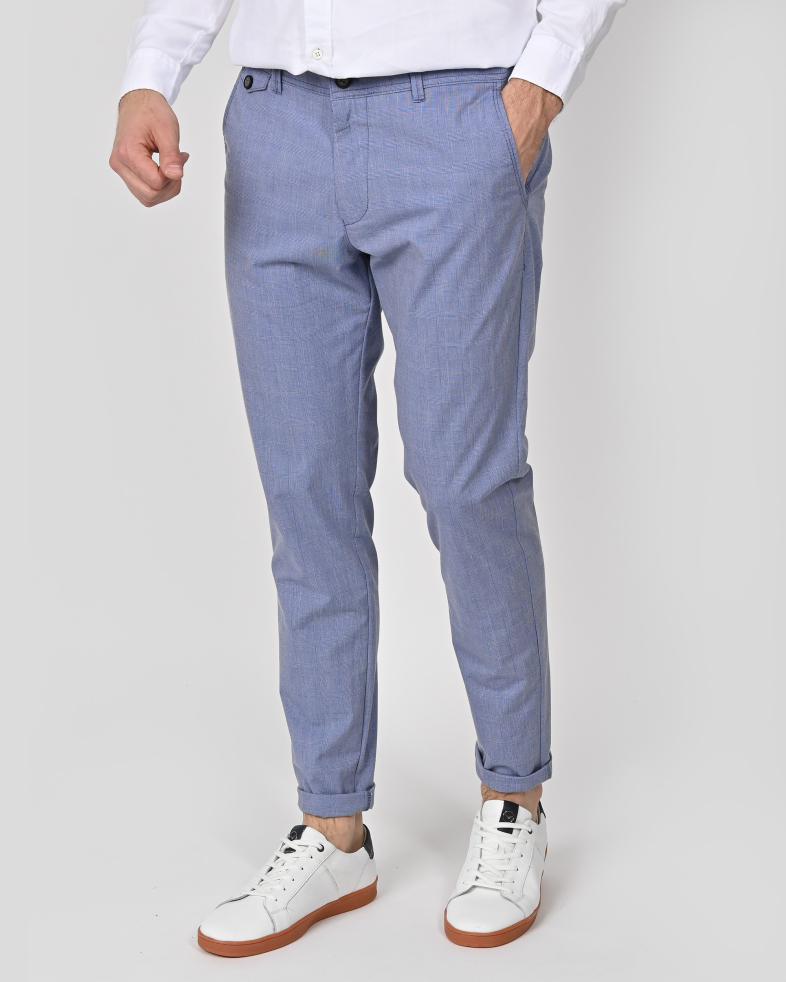 PANTALONI SLIM ALBASTRI 240113088537-2 03