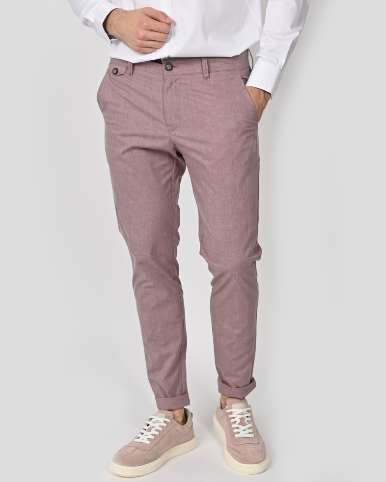 PANTALONI SLIM ROZ 240113088537-3 03
