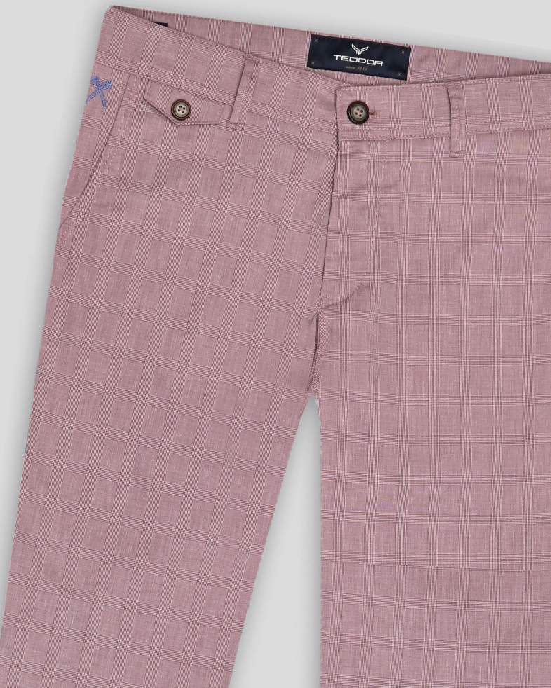 PANTALONI SLIM ROZ 240113088537-3 05