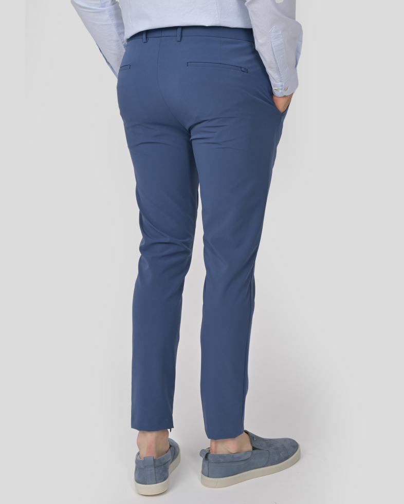 PANTALONI SLIM ALBASTRI 240134088539-3 08