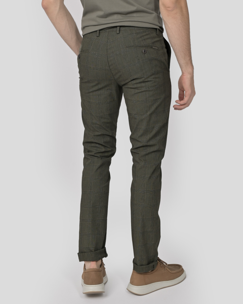 PANTALONI SLIM VERDE 240134088542-3 07
