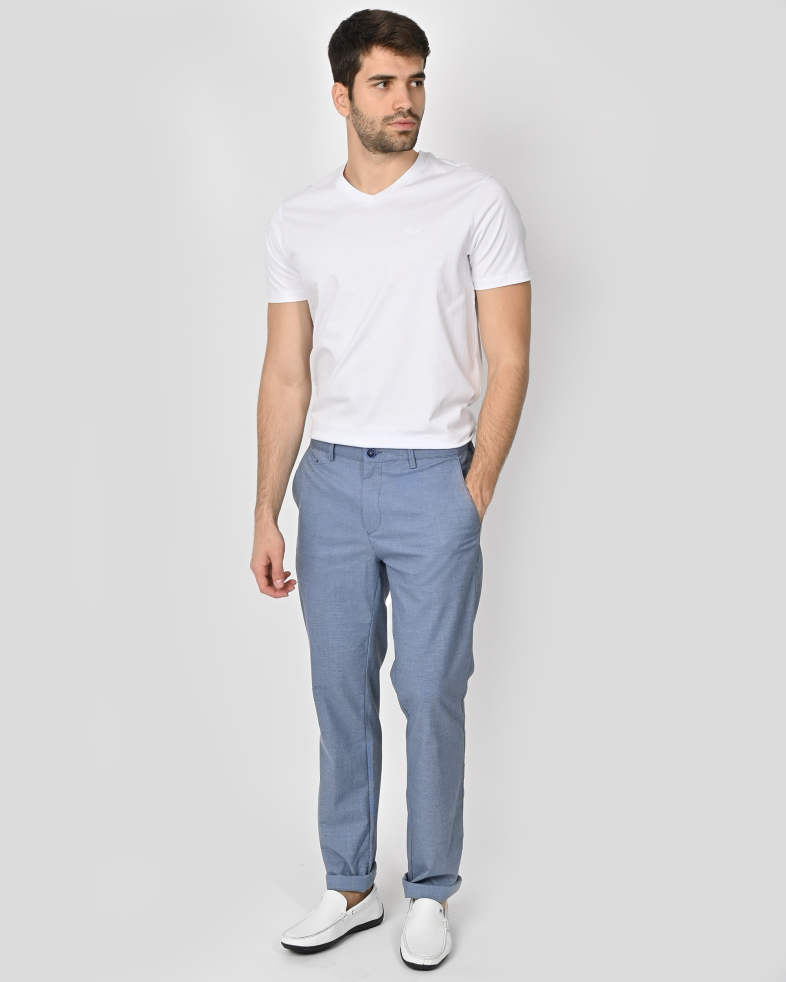 PANTALONI ALBASTRI 240134088543-3 02