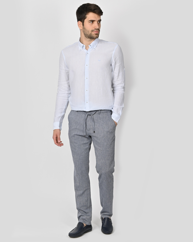 PANTALONI SLIM BLEUMARIN 240113088549-1 02