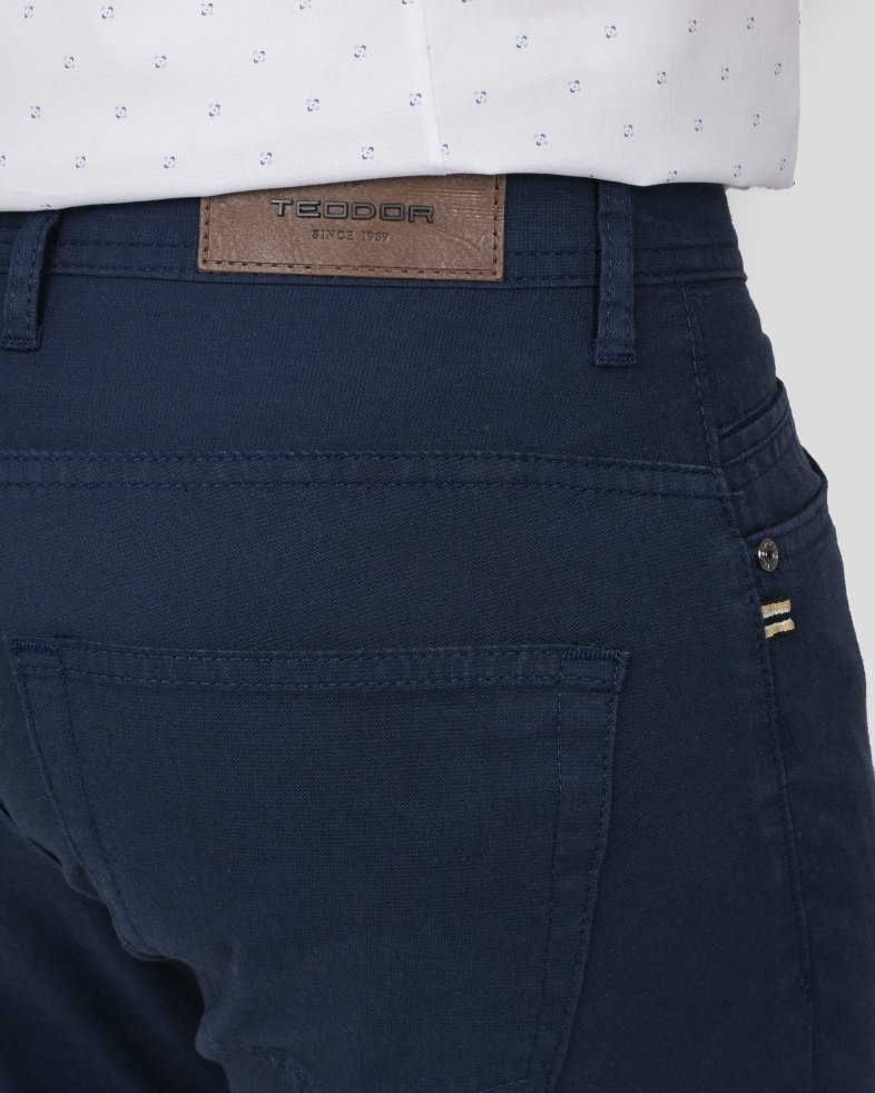 PANTALONI SLIM ALBASTRI 240134088553-3 07