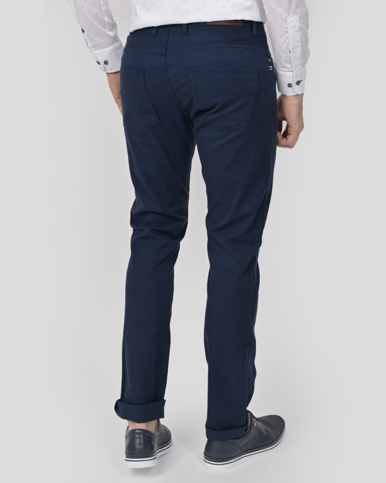 PANTALONI SLIM ALBASTRI 240134088553-3 08
