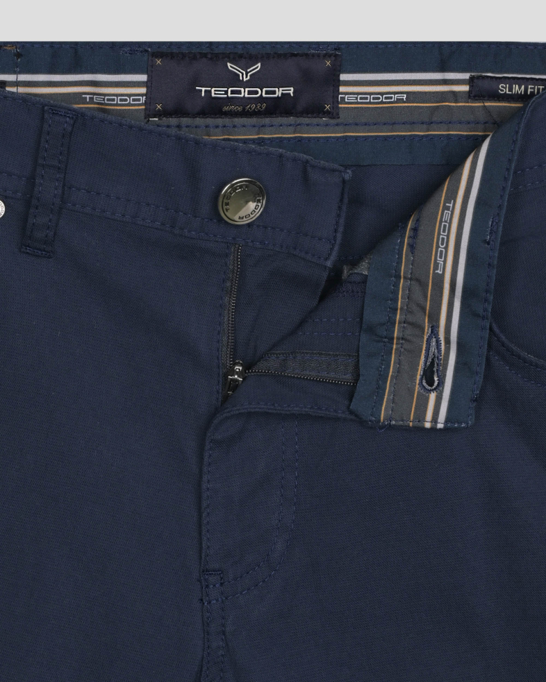 PANTALONI SLIM ALBASTRI 240134088553-3 05