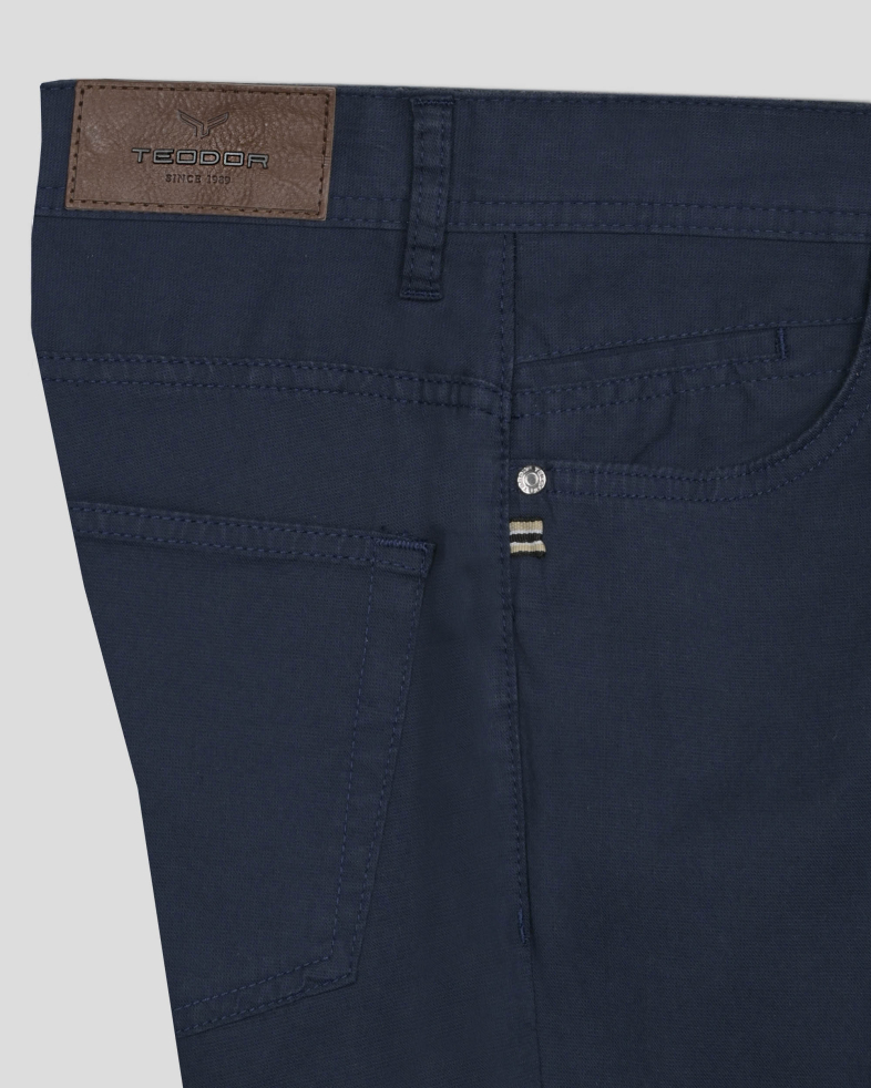 PANTALONI SLIM ALBASTRI 240134088553-3 06