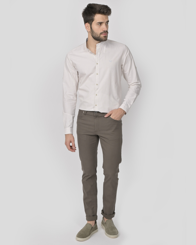 PANTALONI SLIM VERDE 240134088553-4 02