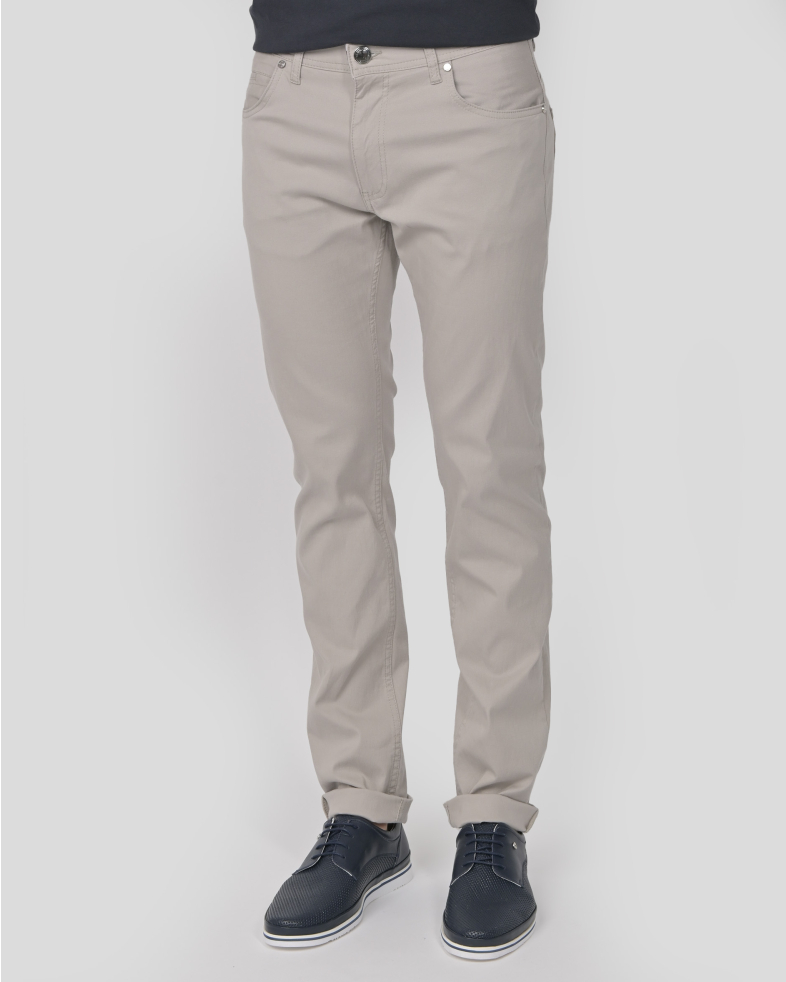 PANTALONI SLIM BEJ 240134088553-5 03