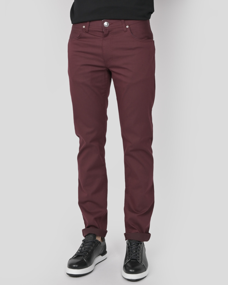 PANTALONI SLIM BORDO 240134088553-6 03