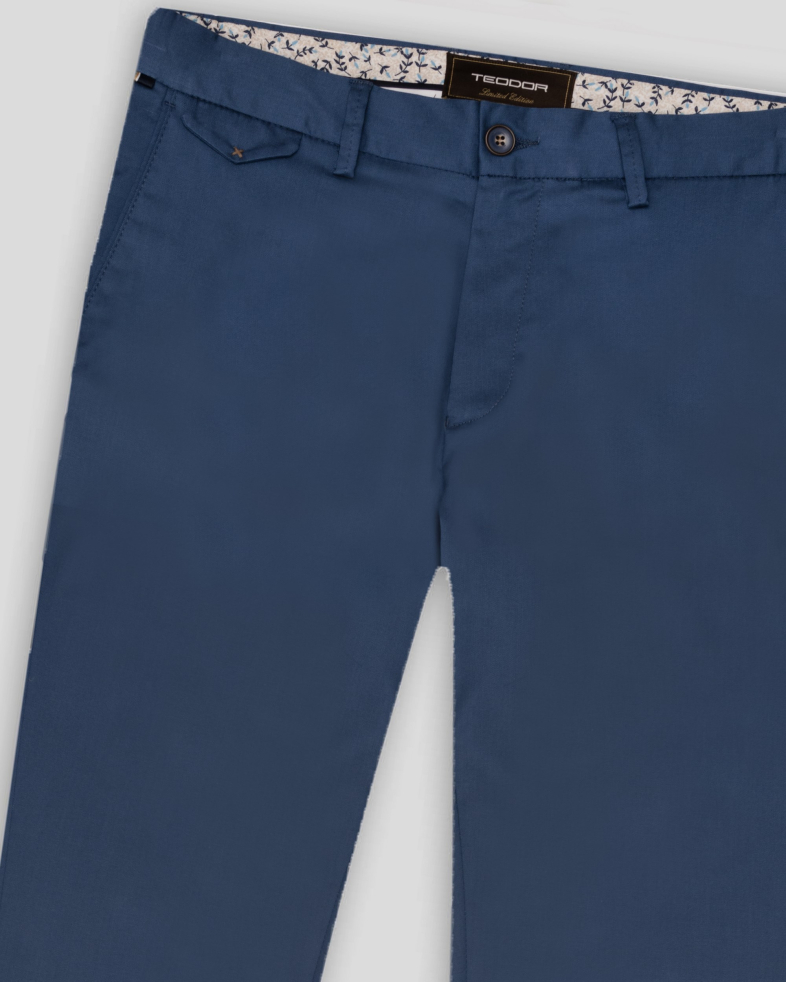 PANTALONI SLIM ALBASTRI 240134088554-2 04