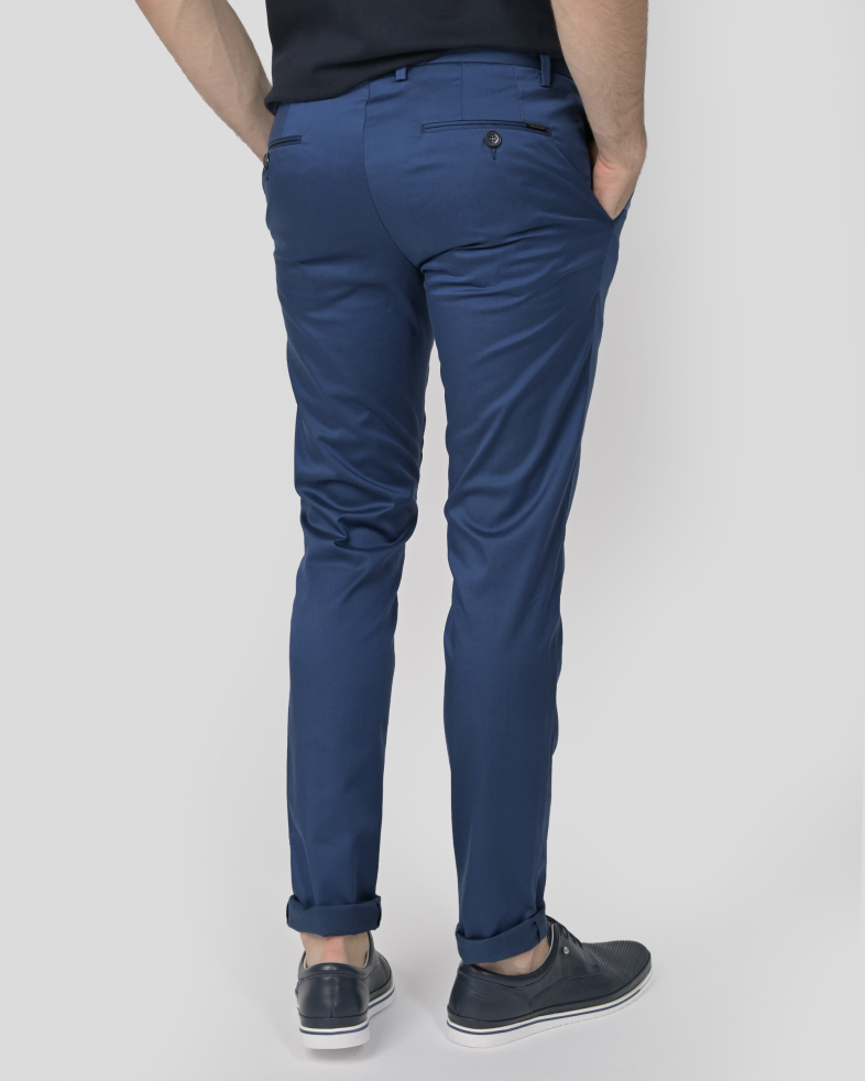 PANTALONI SLIM ALBASTRI 240134088554-2 07