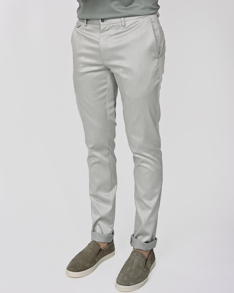 PANTALONI SLIM GRI 240134088554-4 03