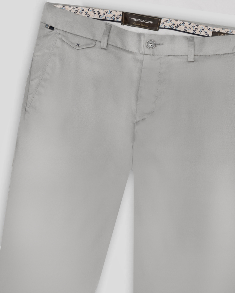 PANTALONI SLIM GRI 240134088554-4 04