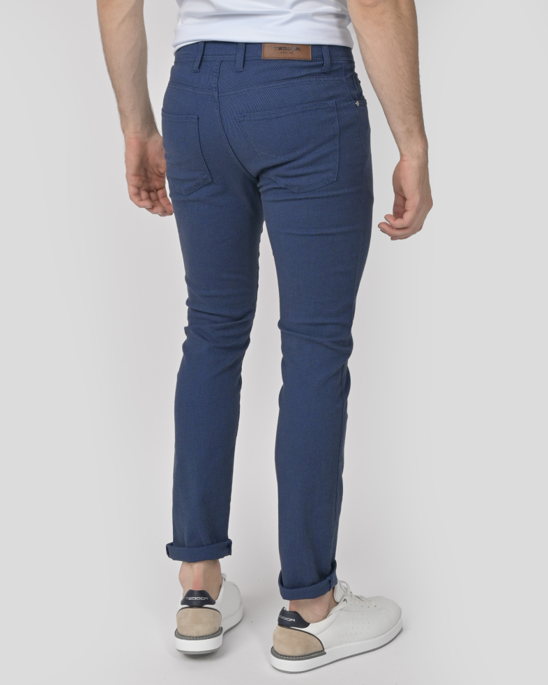 PANTALONI ALBASTRI 240134088555-2 06