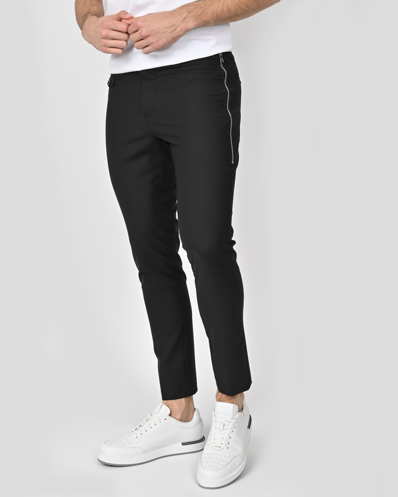 PANTALONI SLIM NEGRI 240113088559-1 03