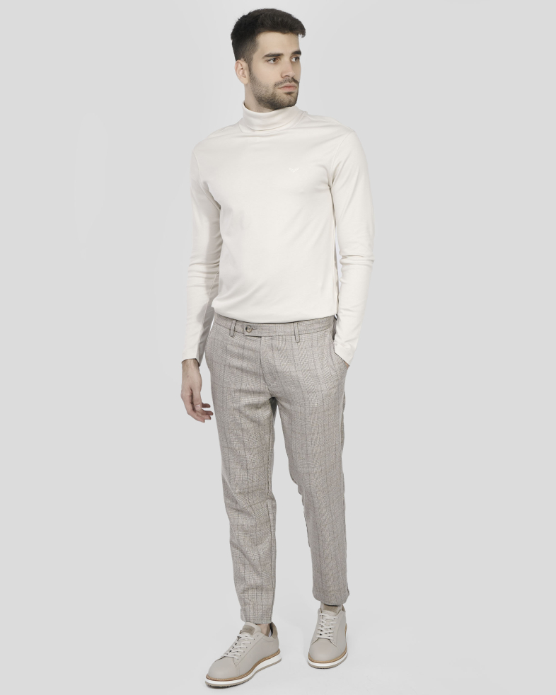 PANTALONI BEJ  IN CAROURI 240234088576-2 02
