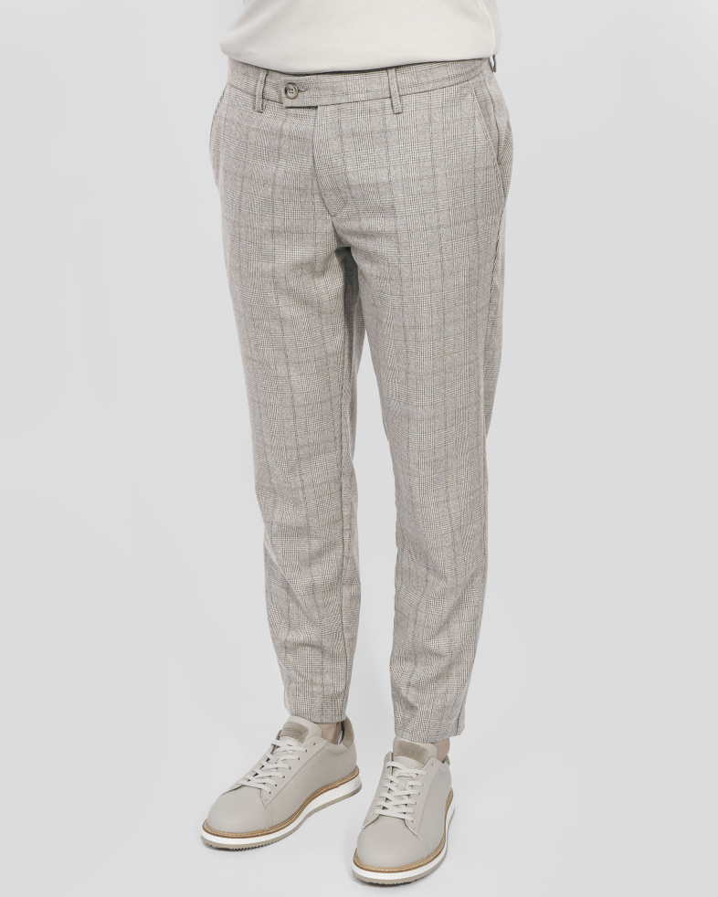 PANTALONI BEJ  IN CAROURI 240234088576-2 03
