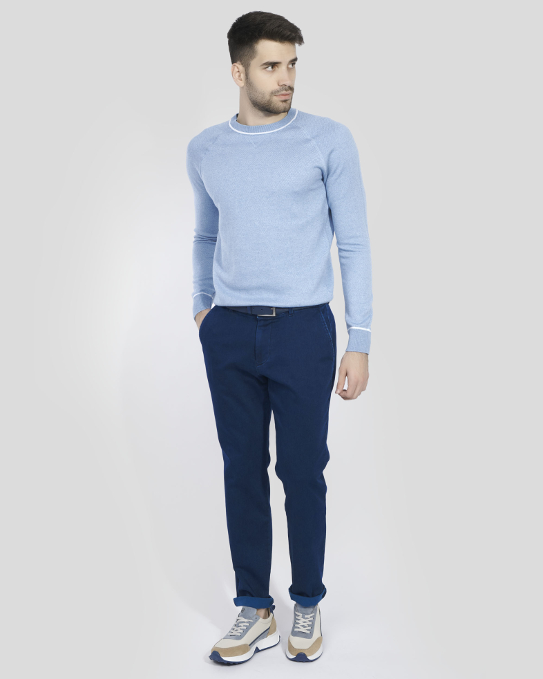 PANTALONI ALBASTRI 240213088578-1 02