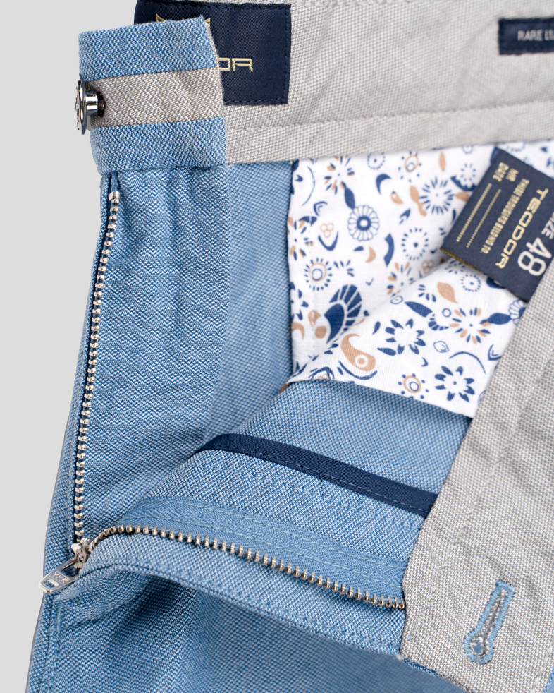 PANTALONI SLIM ALBASTRI 210113088283-2 06