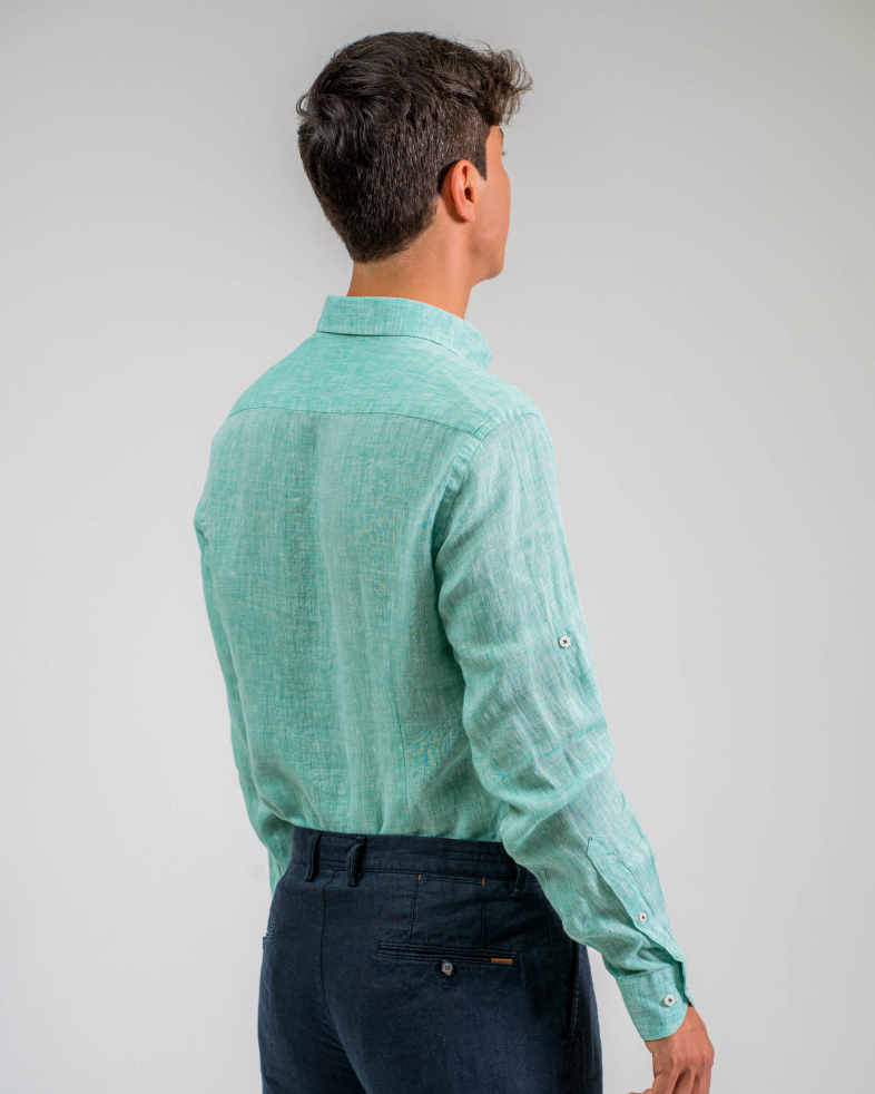 CAMASA SLIM VERDE PRINT 200105044555-3 03