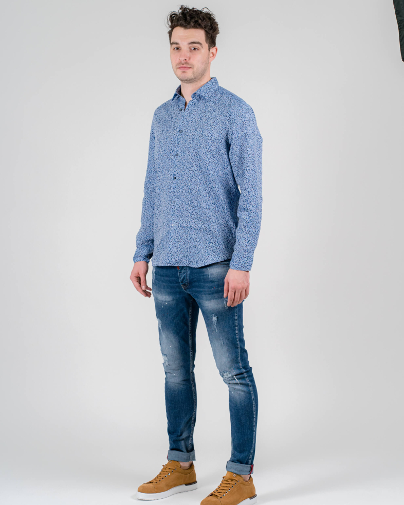 CAMASA SLIM BLEU PRINT GEOMETRIC 210105044643-3 02