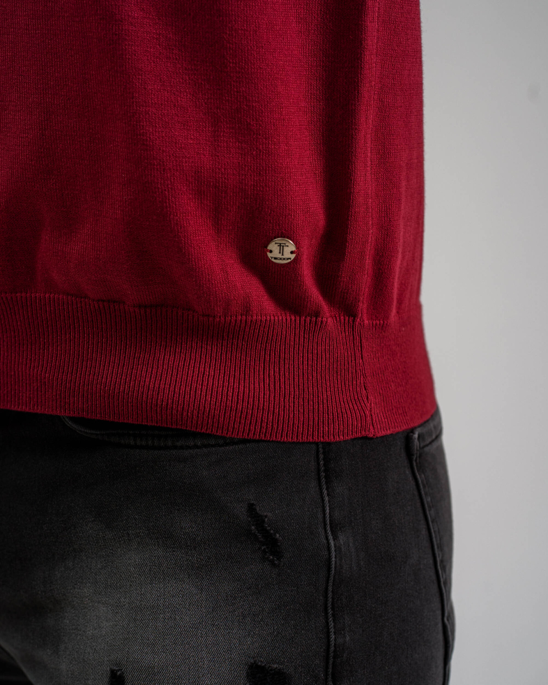 PULOVER CU LOGO CULOAREA BORDO 200208055021-4 03