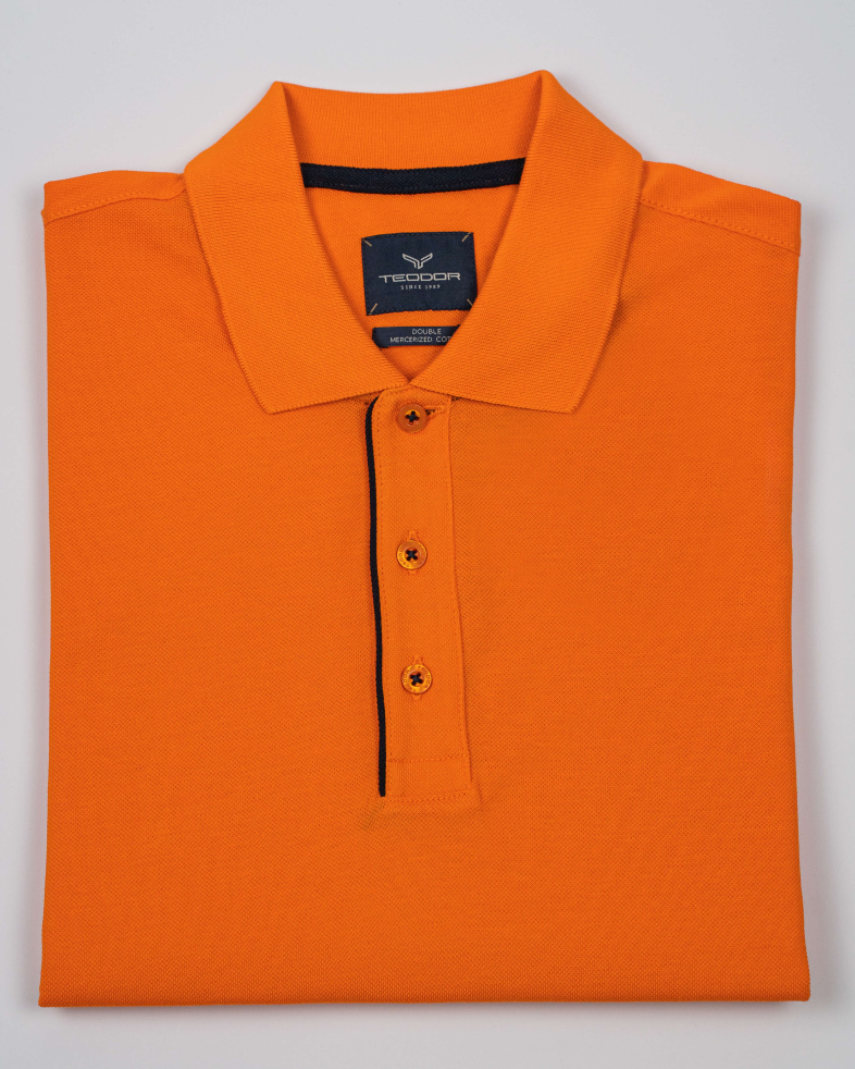 TRICOU POLO SLIM PORTOCALIU 220110131573-2 02