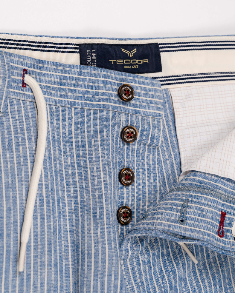 PANTALONI SCURTI BLEUMARIN IN DUNGI 210113121255-5 01