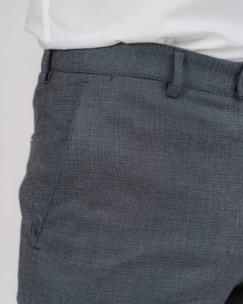 PANTALON SLIM FIT CULOAREA ALBASTRU ANCHIS PEPIT 200204088272-3 07
